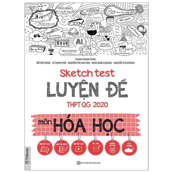  Sketch Test Luyện Đề THPTQG 2020 - Môn Hóa Học 