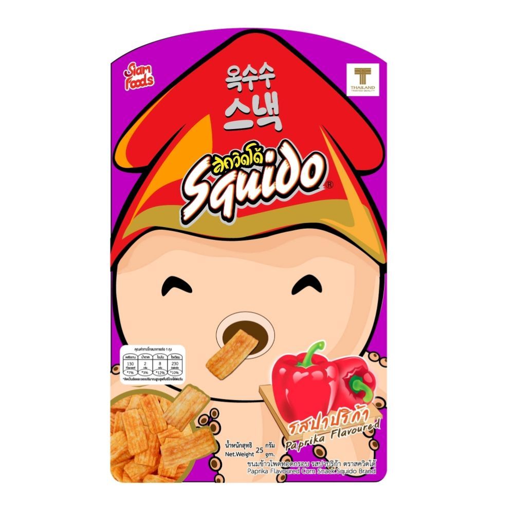  Snack Bắp Squido Vị Cay (25g) 