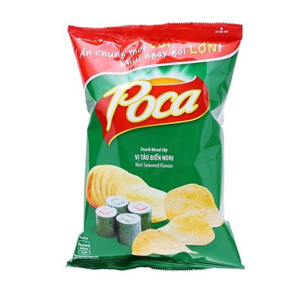  Snack Khoai Tây Poca Vị Tảo Biển Nori (52g) 