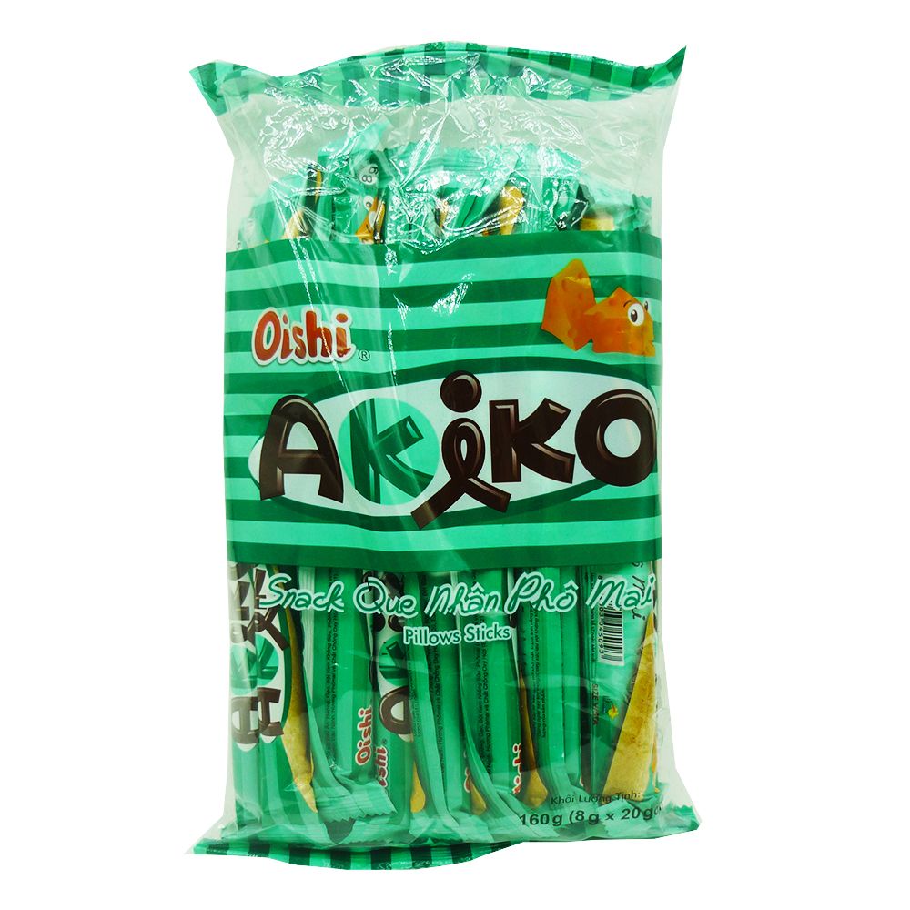  Snack Que Nhân Phô Mai Oishi Akiko 160g 