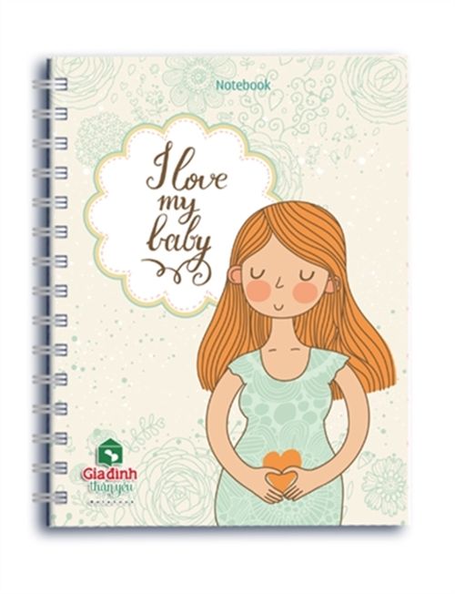  Sổ Lò Xo Notebook Minh Long - I Love My Baby 