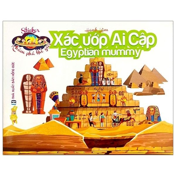 Sticker Khám Phá Thế Giới - Xác Ướp Ai Cập (Egyptian Mummy)