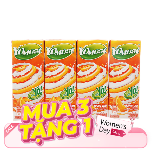 Sữa Chua Uống Yomost Hương Cam 170ml