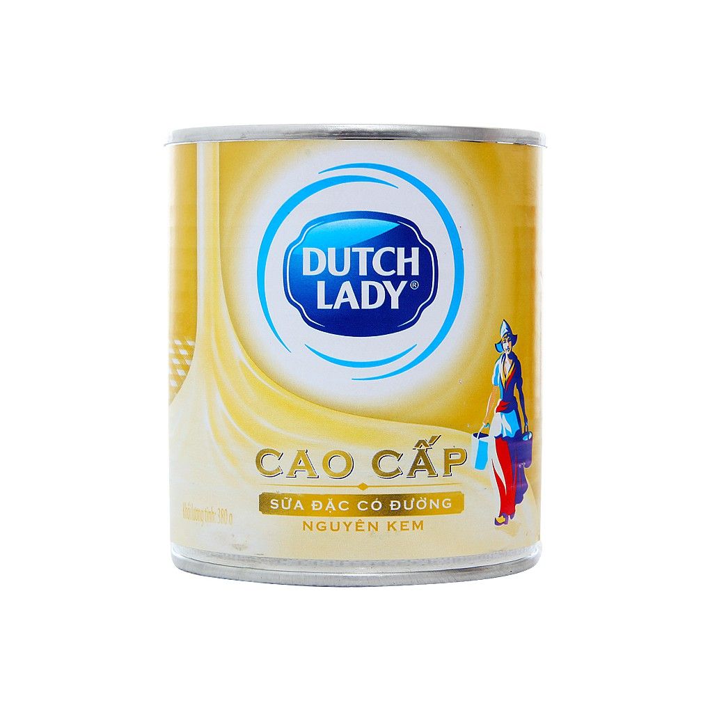  Sữa Đặc Có Đường Nguyên Kem Dutch Lady Cao Cấp (380g) 