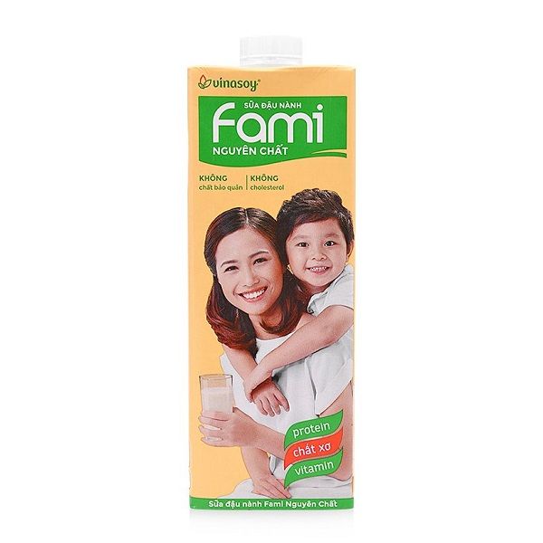  Sữa Đậu Nành Nguyên Chất Fami 1L 
