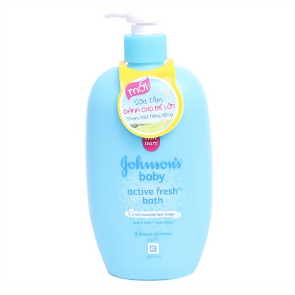  Sữa Tắm Johnson’s Baby Thơm Mát Năng Động (500ml) 