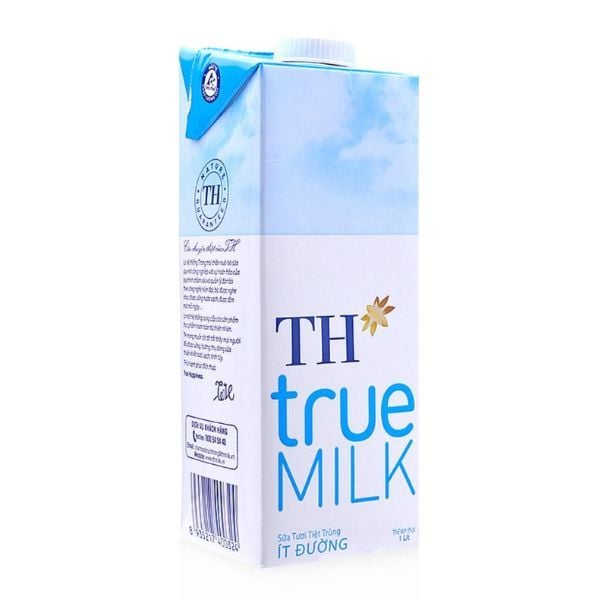  Sữa TH True Milk 1 Lít Ít Đường 