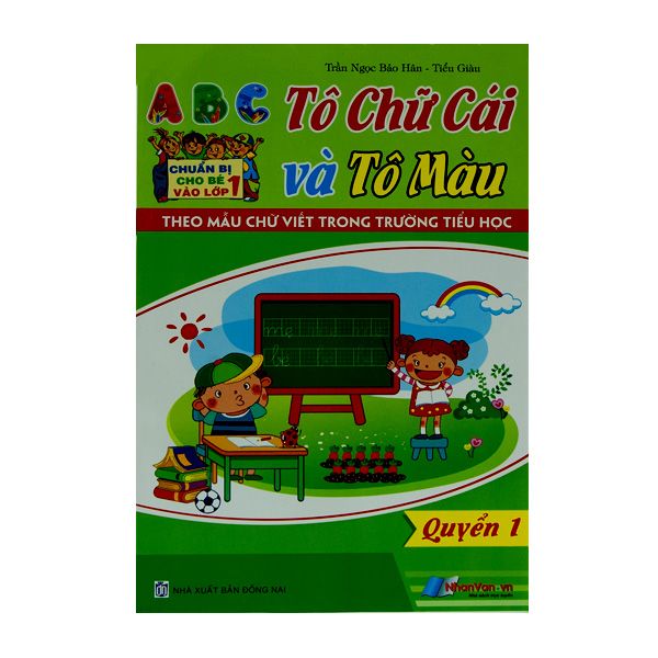  Tô Chữ Cái Và Tô Màu - Tập 1 