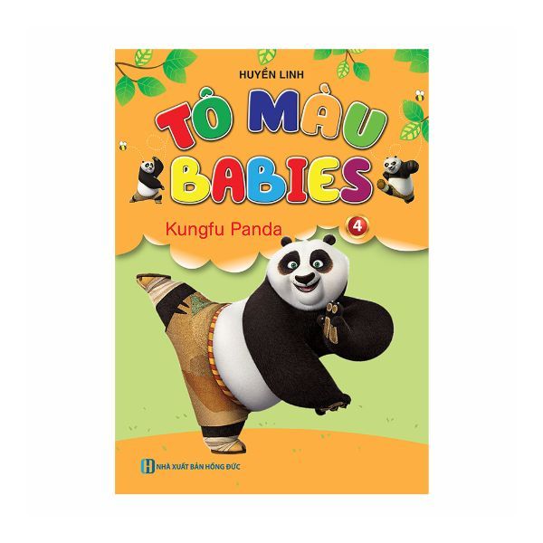  Tô Màu Babies Kungfu Panda - Tập 4 