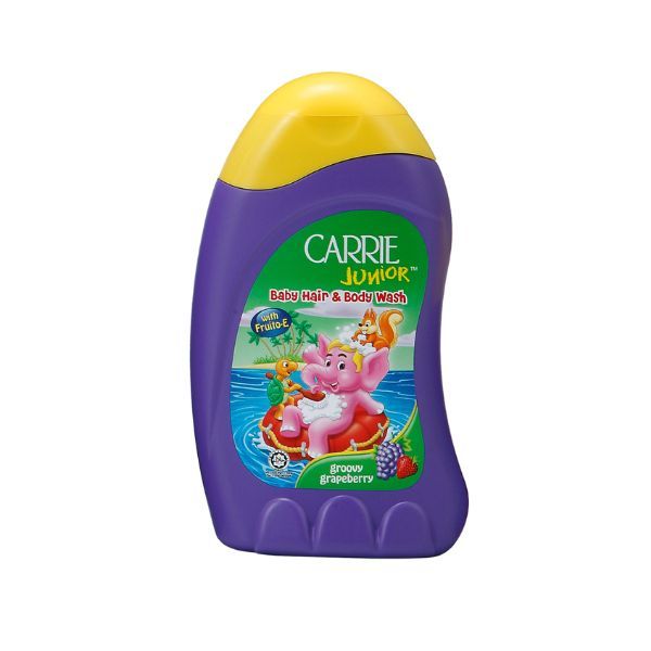  Tắm Gội Toàn Thân Cho Bé Carrie Junior 280g - Groovy Grapeberry 