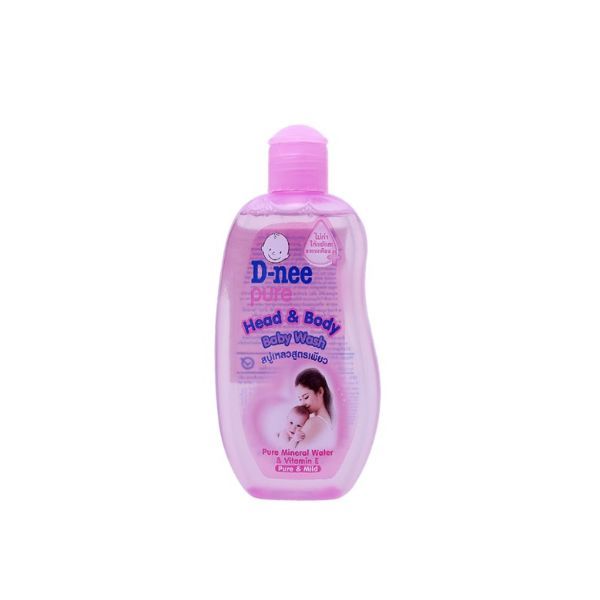  Tắm Gội Toàn Thân Em Bé Baby D-nee Hồng 200ml 