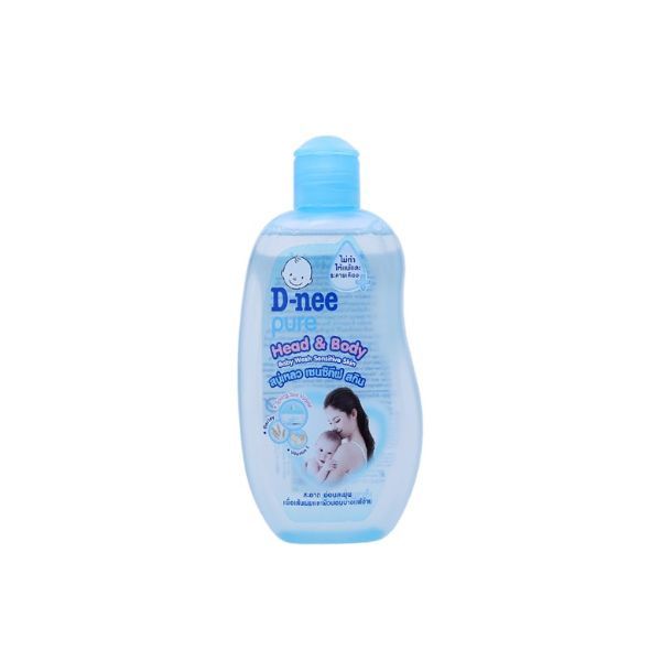  Tắm Gội Toàn Thân Em Bé Baby D-nee Xanh 200ml 