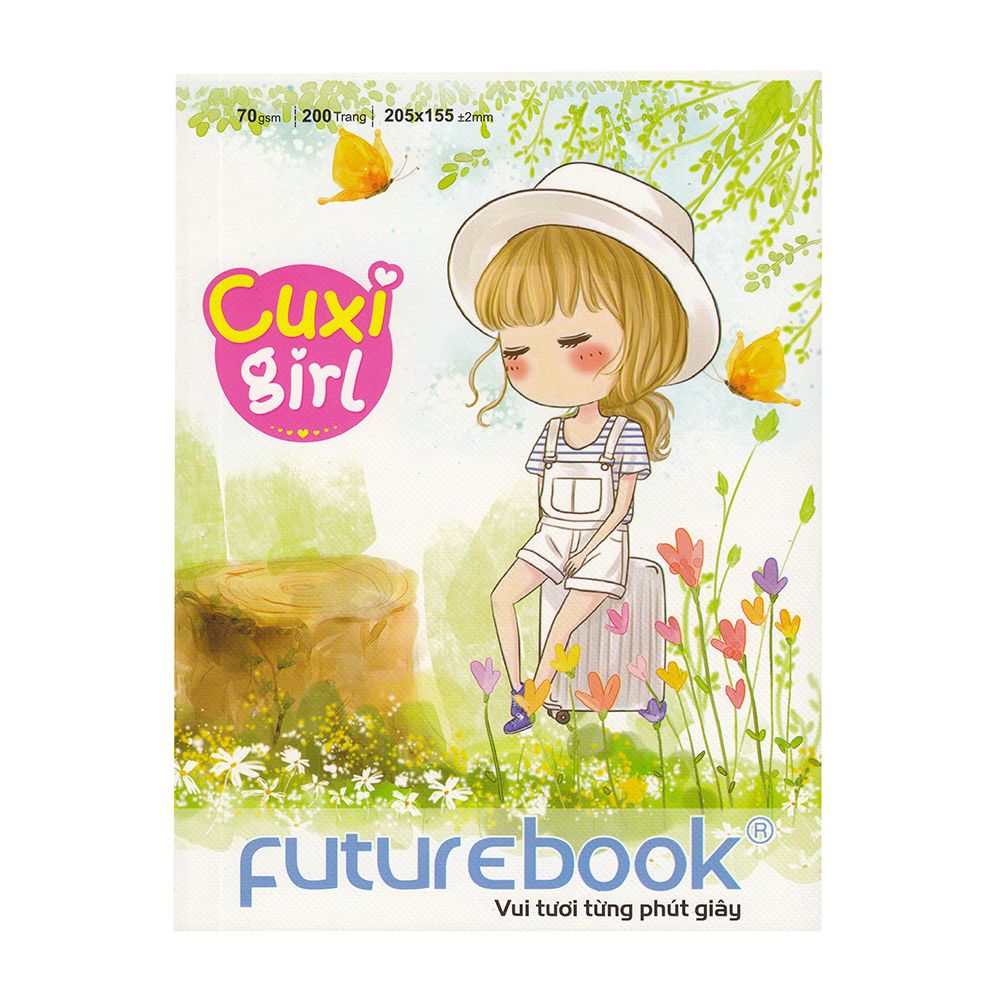  Tập Học Sinh Futurebook Cuxi Girl (200 Trang) 