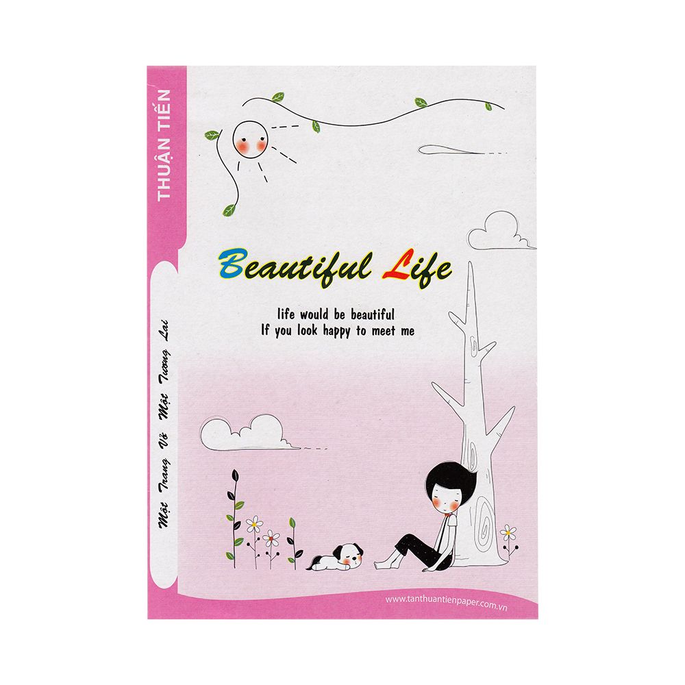  Tập Học Sinh Thuận Tiến Beautiful Life (200 Trang) 