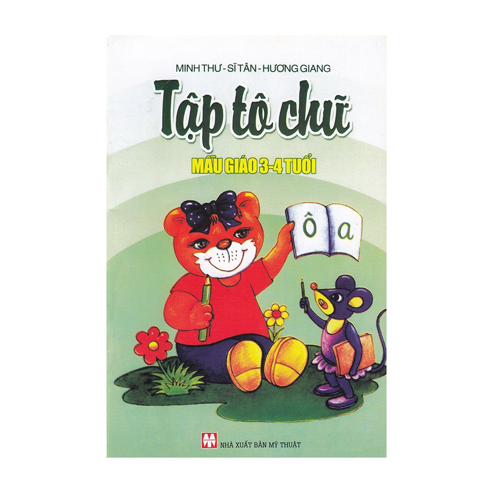  Tập Tô Chữ Mẫu Giáo 3-4 Tuổi 