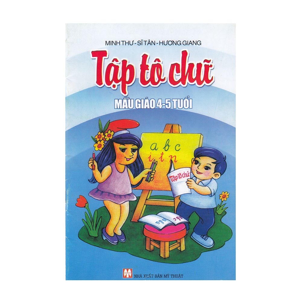  Tập Tô Chữ Mẫu Giáo 4-5 Tuổi 