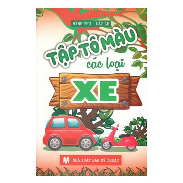  Tập Tô Màu Các Loại Xe 