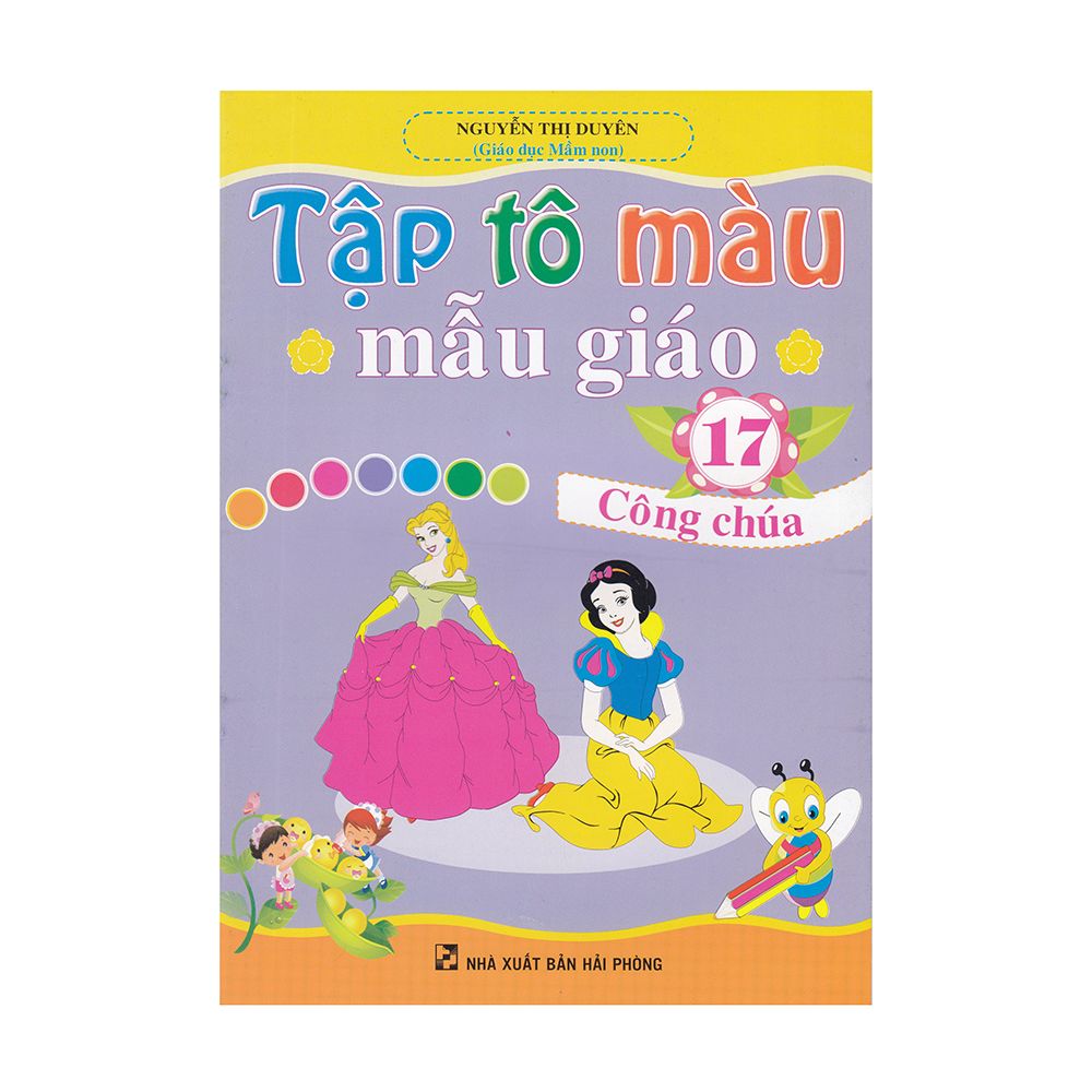  Tập Tô Màu Mẫu Giáo - Công Chúa (Tập 17) 