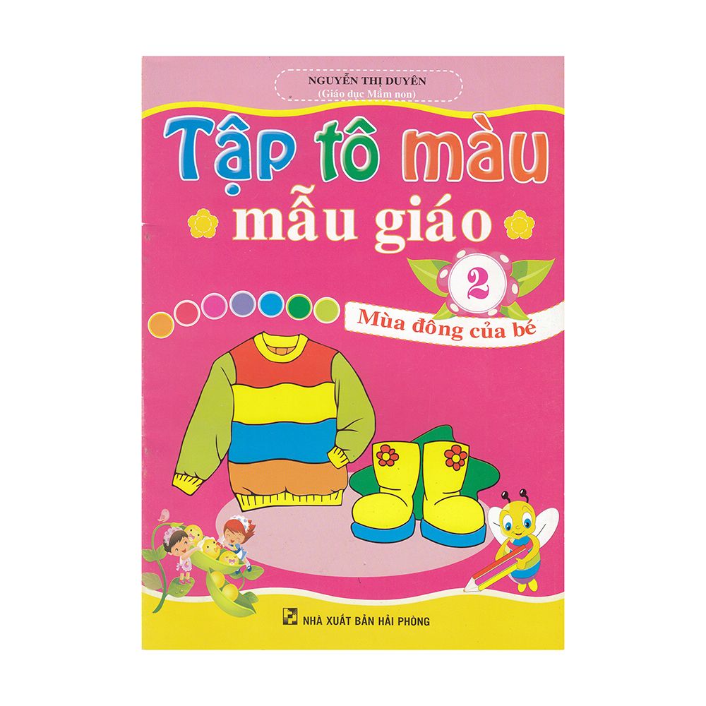  Tập Tô Màu Mẫu Giáo - Tập 2: Mùa Đông Của Bé 