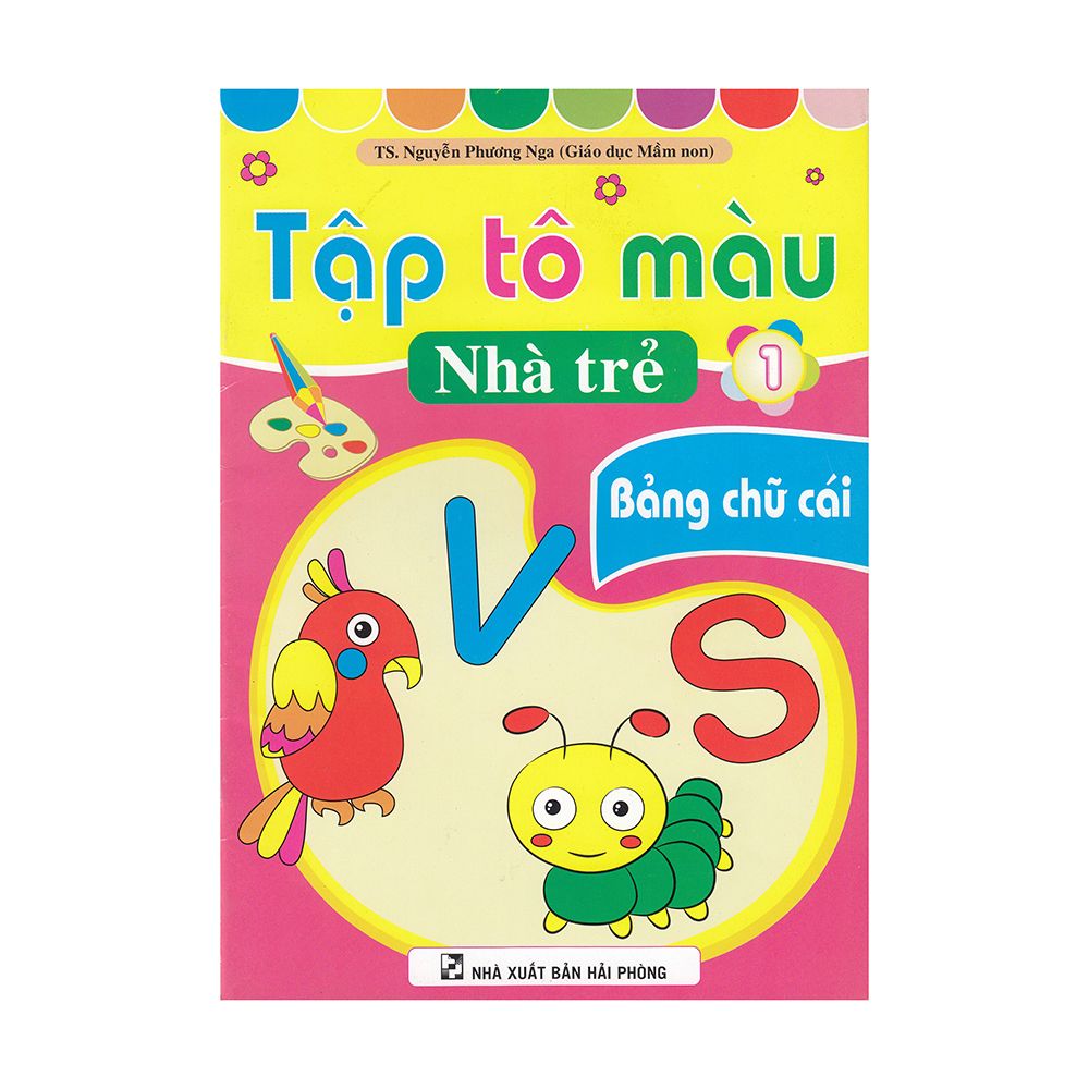  Tập Tô Màu Nhà Trẻ (Tập 1): Bảng Chữ Cái 