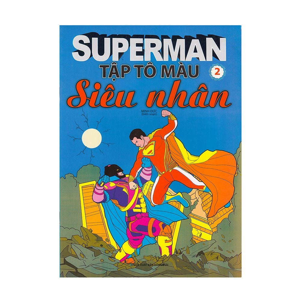  Tập Tô Màu Siêu Nhân Superman - Tập 2 