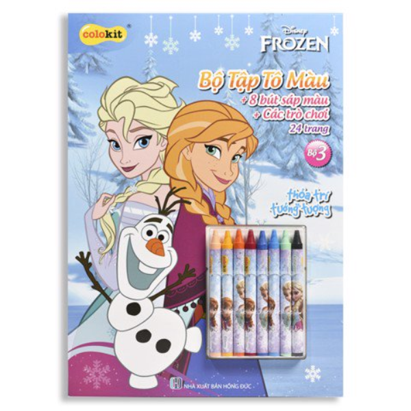  Tập Tô Màu Thiên Long - Colokit Disney Frozen CB-C021-FR 