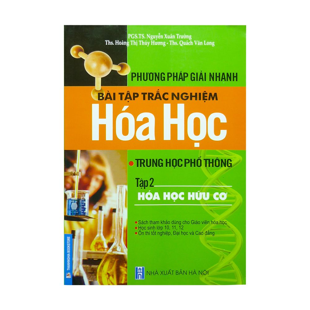  Bài Tập Trắc Nghiệm Hóa Học Trung Học Phổ Thông (Tập 2: Hóa Học Hữu Cơ) 