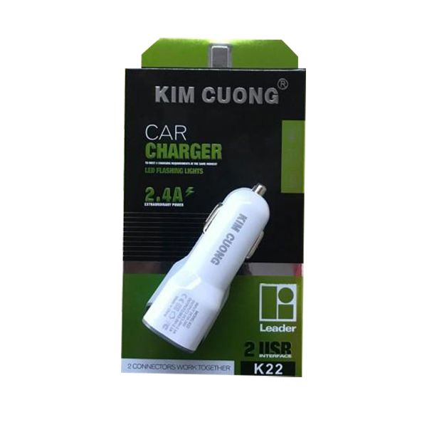  Tẩu Sạc Xe Hơi Kim Cương K22X 