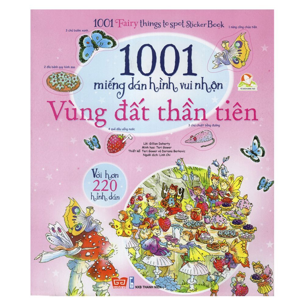  1001 Miếng Dán Hình Vui Nhộn - Vùng Đất Thần Tiên 
