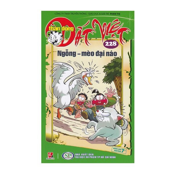 Thần Đồng Đất Việt - Tập 228: Ngỗng - Mèo Đại Náo - nhanvan.vn