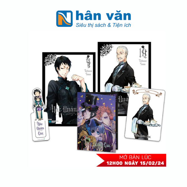 Bộ Manga Hắc Quản Gia - Tập 9 + Tập 10 (Bộ 2 Cuốn)