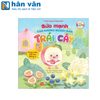  Sách Ehon - Sức Mạnh Của Những Người Bạn Trái Cây - Dũng Sĩ Đào Đuổi Sên Khổng Lồ 