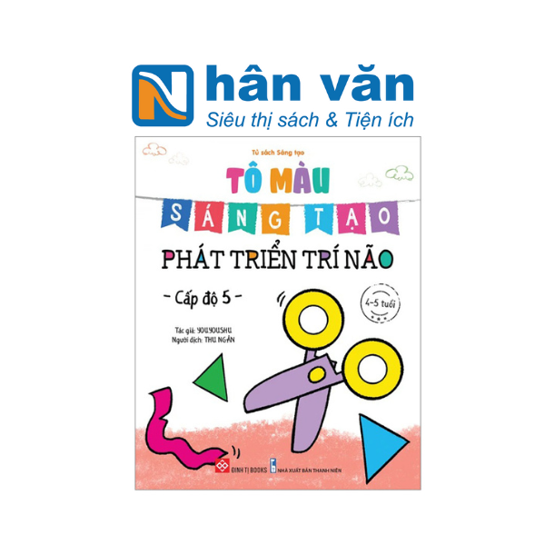  Tô Màu Sáng Tạo - Phát Triển Trí Não - Cấp Độ 5 