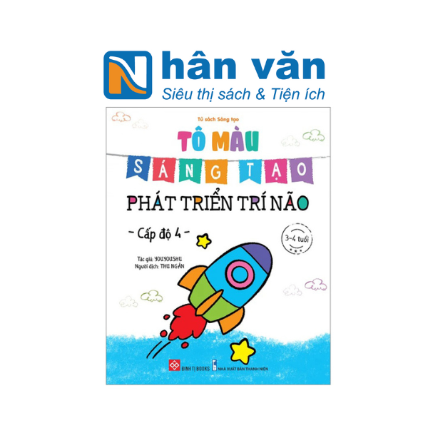  Tô Màu Sáng Tạo - Phát Triển Trí Não - Cấp Độ 4 