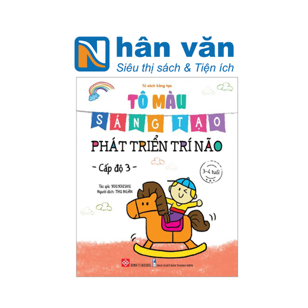  Tô Màu Sáng Tạo - Phát Triển Trí Não - Cấp Độ 3 