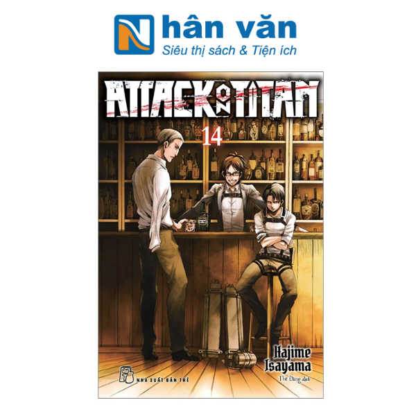  Attack on Titan 14 (Tặng kèm bookmark nam châm) 