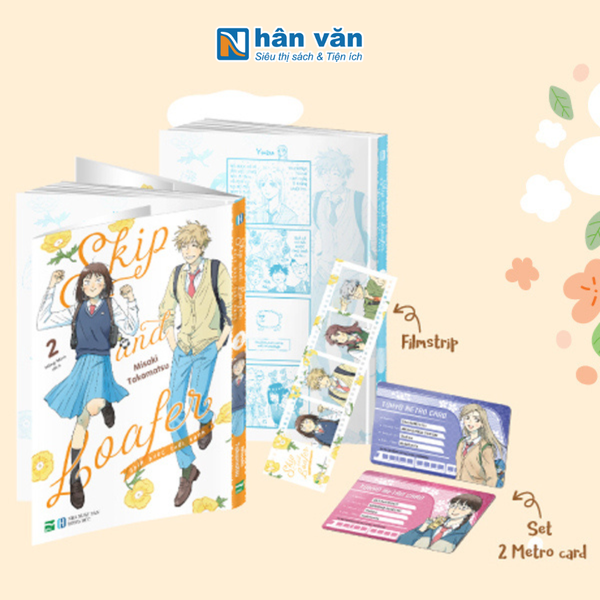 Skip And Loafer - Nhịp Bước Tuổi Xanh - Tập 2 - Bản Sưu Tầm - Tặng Kèm Filmstrip + Set 2 Metro Card