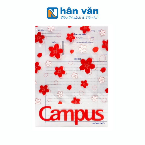  Giấy Kiểm Tra Campus - Kẻ Ngang Có Chấm - TP-BSS70G-30 - 20 Tờ/Túi 