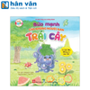  Sách Ehon - Sức Mạnh Của Những Người Bạn Trái Cây - Có Bạn Nho, Không Lo Bão Cát 