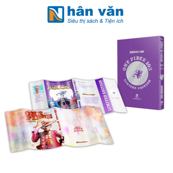  One Piece - Tập 103 - Chiến Binh Giải Phóng - Limited Edition - Bìa Cứng - Tặng Kèm Bìa Áo Hologram 