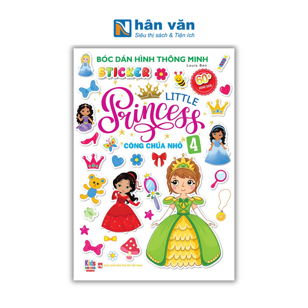 Bóc Dán Hình Thông Minh - Little Princess - Công Chúa Nhỏ 4