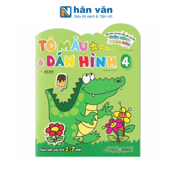 Tô Màu Và Dán Hình - Cuộc Sống Muôn Màu - Tập 4