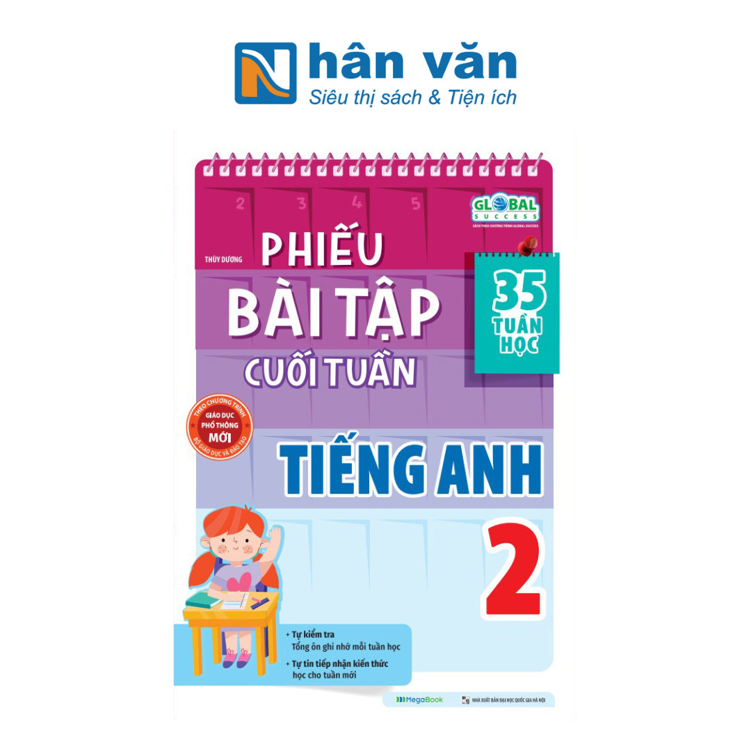  Global Success - Phiếu Bài Tập Cuối Tuần Tiếng Anh 2 