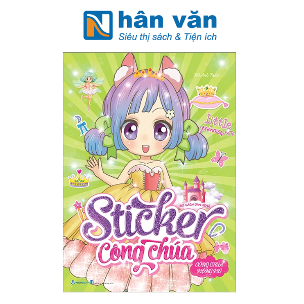  Bộ Sách Dán Hình - Sticker Công Chúa - Công Chúa Mộng Mơ 
