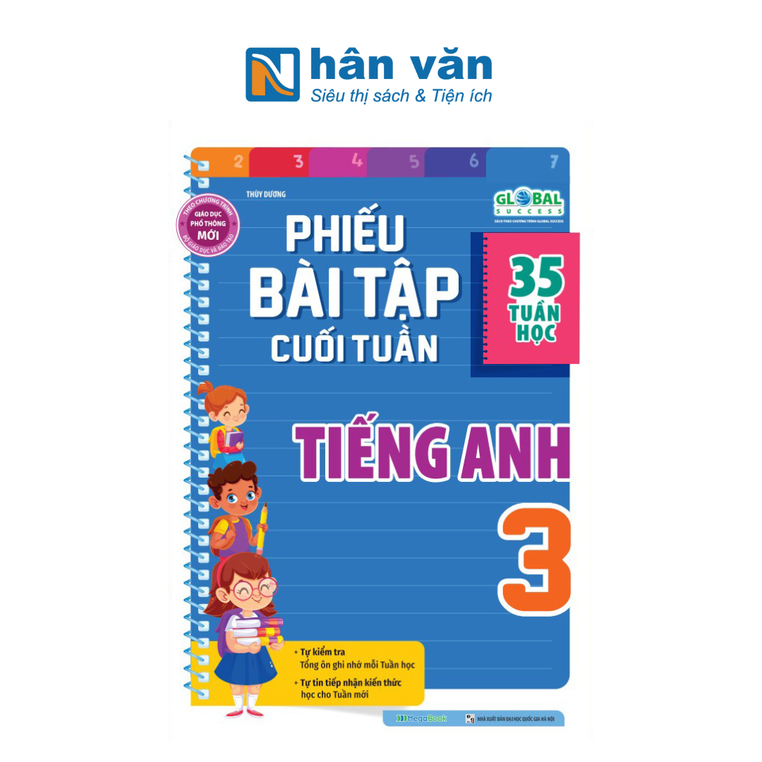  Global Success - Phiếu Bài Tập Cuối Tuần Tiếng Anh 3 