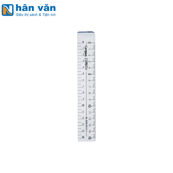  Thước Kẻ EZMath 15 cm Campus RL-EZM-PS15-1 