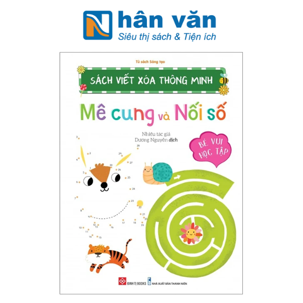  Sách Viết Xóa Thông Minh - Mê Cung Và Nối Số 