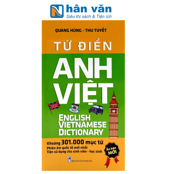 Từ Điển Anh-Việt (Khoảng 301.000 Từ)