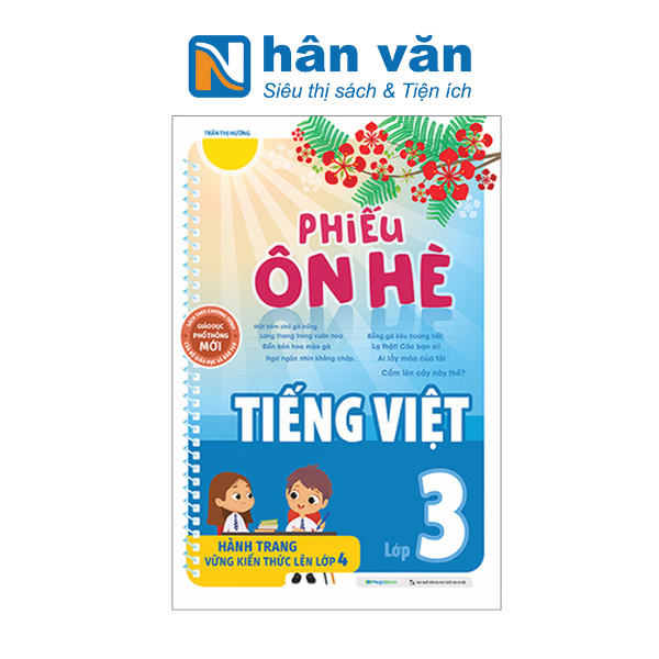  Phiếu Ôn Hè Tiếng Việt Lớp 3 