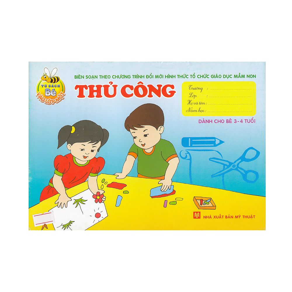  Thủ Công Dành Cho Bé (3 - 4 Tuổi) 